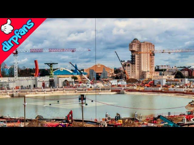 Construction Update April 2024 Walt Disney Studios Paris