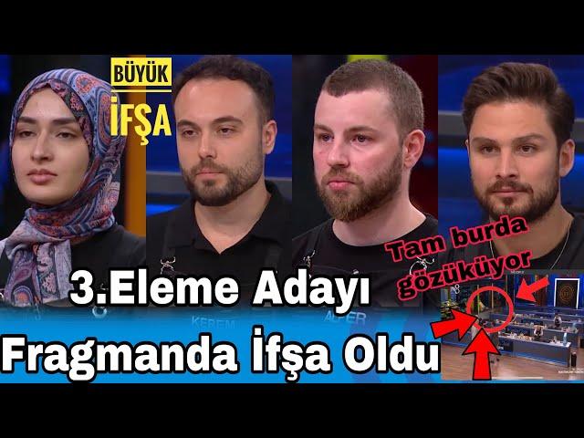 Masterchefte 3. Eleme Adayı Fragmanda İfşa Oldu Büyük İfşa 27.11.24