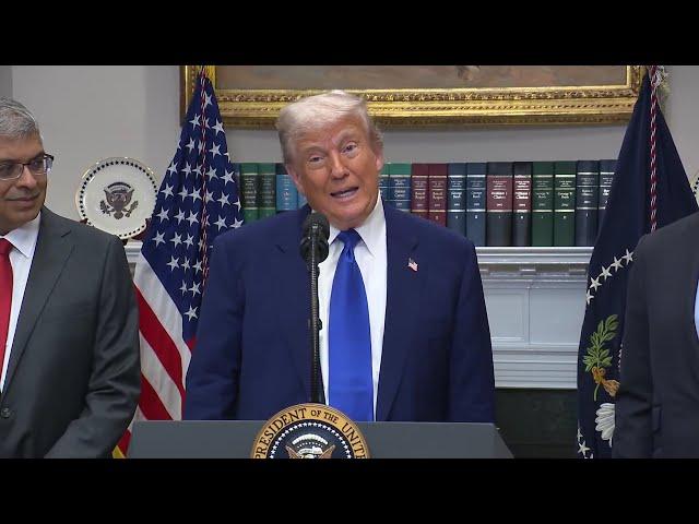 President Trump Holds a Press Conference with the Secretary of Health and Human Services
