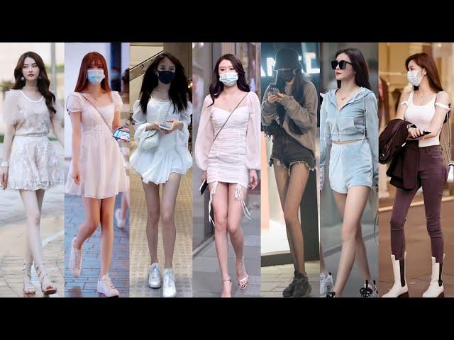 Mejores Street Fashion Douyin China| 抖音街拍穿搭 ！Douyin Tiktok China Thời Trang Đường Phố Ep.253