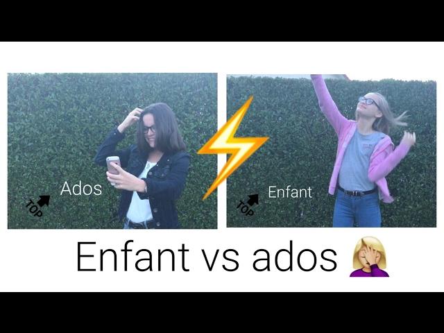 ENFANT VS ADOS ️ft. Lola