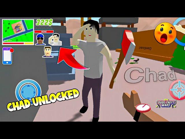 Chad unlocked|New food festival update in dude theft wars|Gameplay on Vtg!