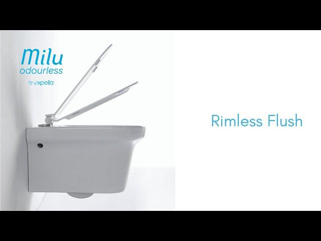 Milu Odourless Rimless Flush