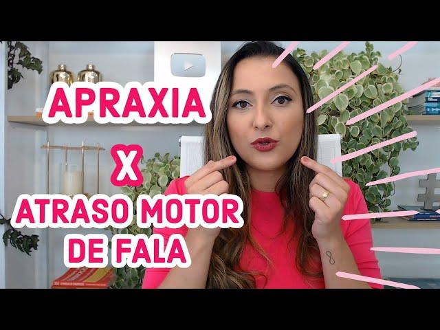 Apraxia de Fala da Infância e Atraso Motor de Fala - o que são e no que se diferenciam?