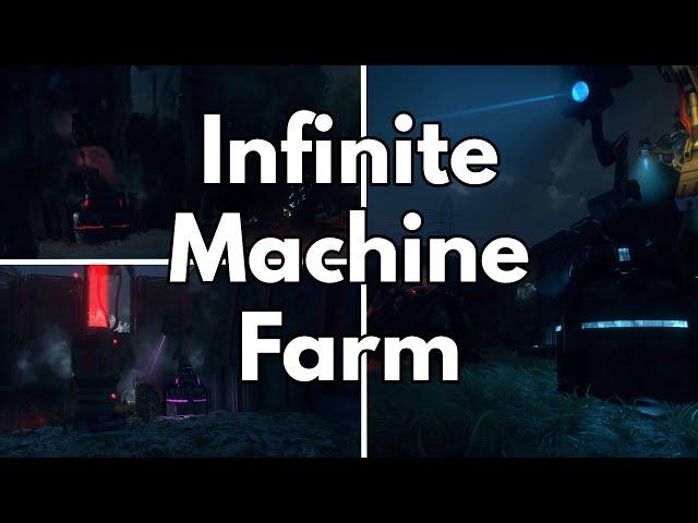 How to make an EASY INFINITE MACHINE FARM