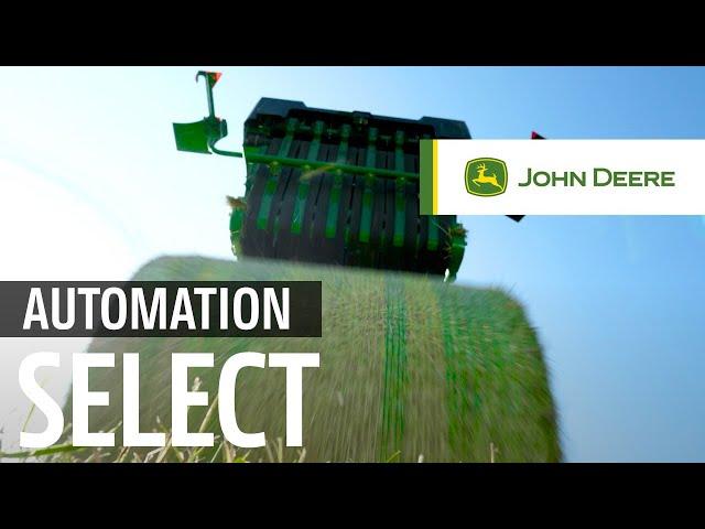 Faster and better baling with AUTOMATION - SELECT for John Deere Balers