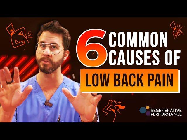 6 Common Cause of Low Back Pain