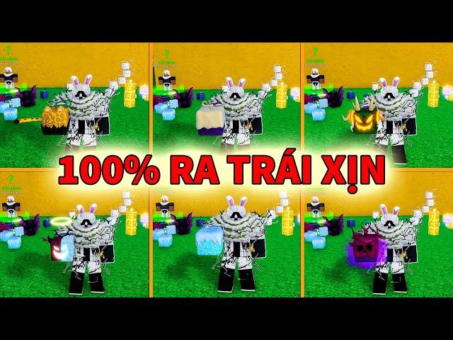 Dùng những lệnh này RANDOM 100% ra trái ác quỷ XỊN Leopard, Mochi, Dragon trong Blox Fruits - Roblox