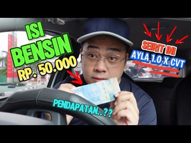 Onbid Modal Bensin 50rb Pake Mobil Ayla 1.0 X CVT Untung Berapa...??