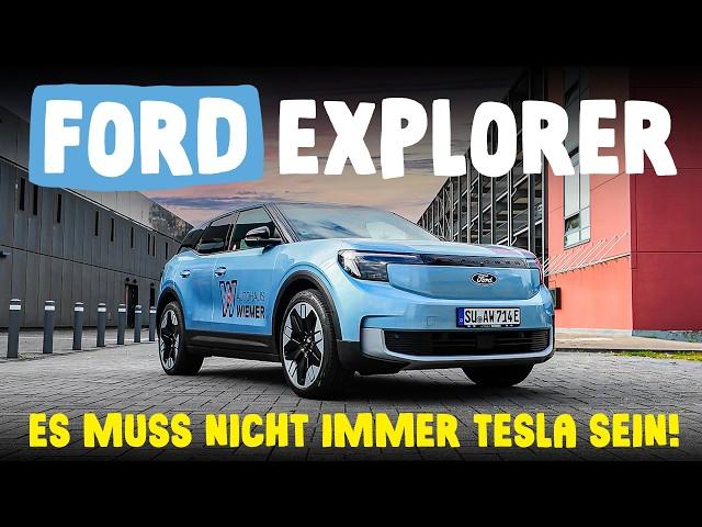 Ich teste den Ford Explorer auf der Straße!