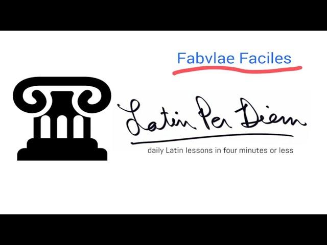 LatinPerDiem Latin Lessons: Ritchie's Fabulae Faciles, 1-1