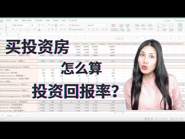 买投资房｜如何计算投资回报率｜什么样的资产回报率是好的