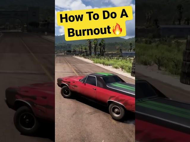 How To Do A Standing Burnout In Forza 5 In Less That 1 Minute