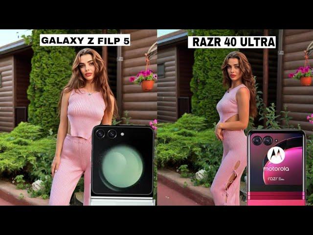 Samsung Galaxy Z Filp 5 Vs Motorola Razr 40 Ultra Camera Test Comparison