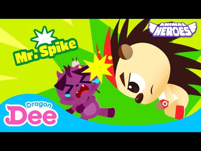 Mr. Spike Hedgehog | Help! Animal Heroes!  | Dragon Dee Songs for Children