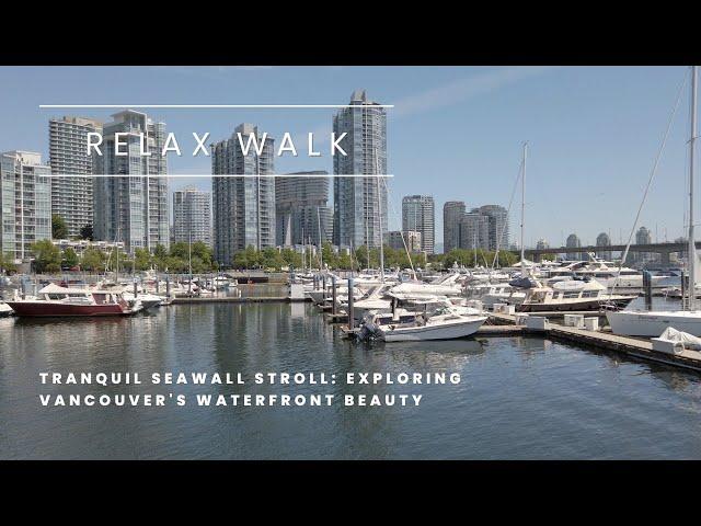 Tranquil Seawall Stroll: Exploring Vancouver's Waterfront Beauty