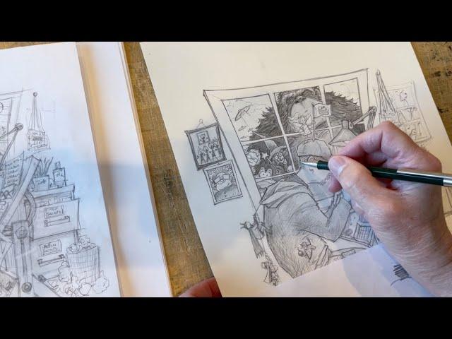 Drawing Comics & Cartoons With Pencil, the most Versatile Tool of ALL!