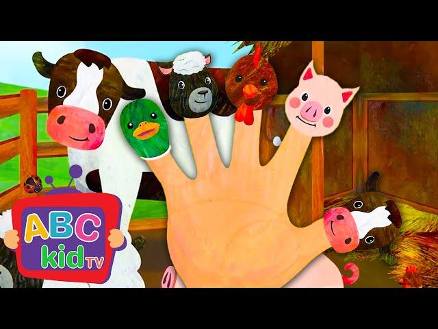 Finger Family Farm Animal | Animal Stories for Toddlers - ABC Kid TV | Nursery Rhymes & Kids Songs