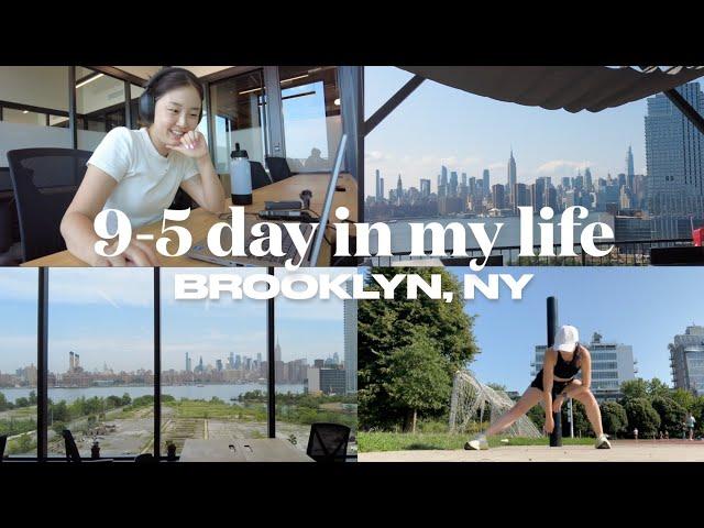 A Day in My Life in Brooklyn | 9-5 at a coworking space