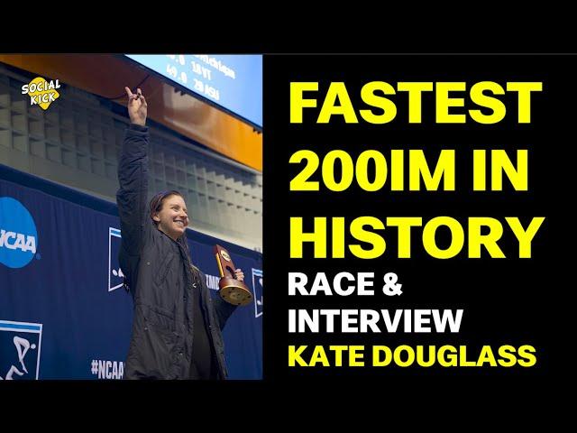 2023 Women's NCAA 200 IM Record Swim By Kate Douglass: 1:48.37