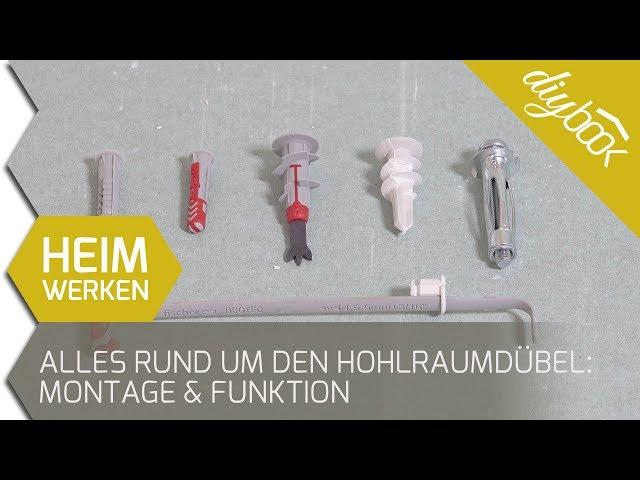 Alles rund um den Hohlraumdübel: Montage & Funktion