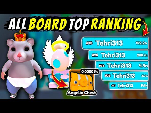 Top Ranking On All Board And Hatch 0.00001% Pet In Arm Wrestling Simulator (Roblox)!