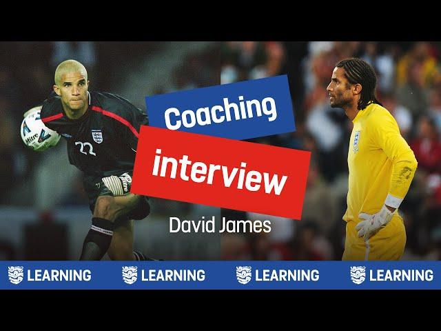 David James Speaks To The Young Lions | Coaching Interview | England Football Learning