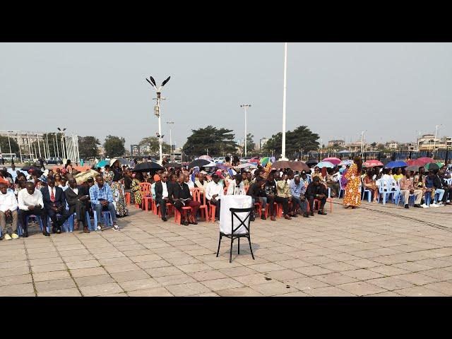 Palais du peuple Dernier jour Pasteur Bostra Charles Bameko met feu  à Kinshasa