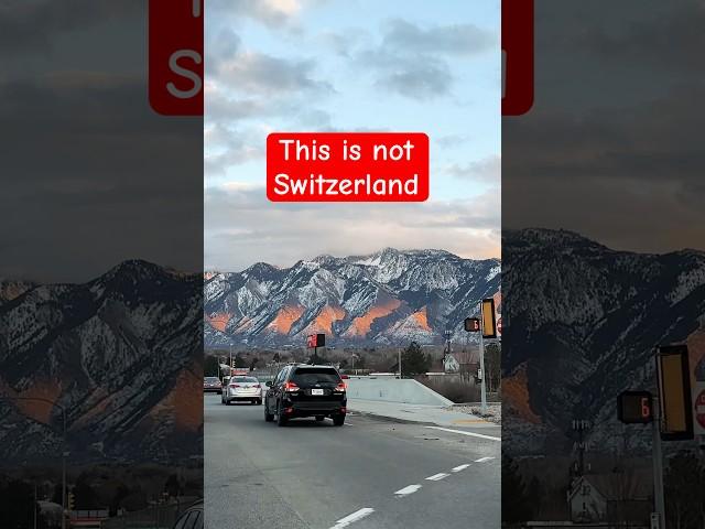 This is not Switzerland  #bagpackers #utah #travelvlog