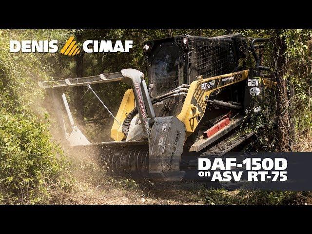 DAF-150D - ASV RT-75 - DENISCIMAF.com - Industrials Mulchers