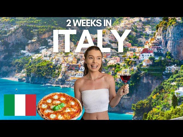 How to travel ITALY  | The PERFECT 2 week itinerary!