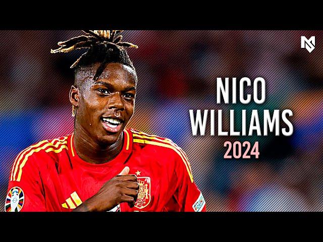 Nico Williams 2024 - Magic Dribbling Skills, Goals & Assists | HD