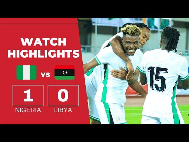 NIGERIA VS LIBYA(1-0)-AFCON QUALIFIERS-GOALS&HIGHLIGHTS