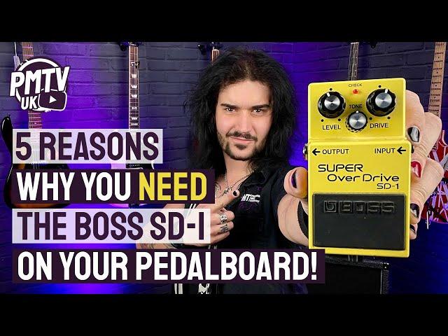 5 Reasons You NEED A Boss SD-1 Super Overdrive! - This Little Yellow Pedal Is Iconic, & Here's Why!