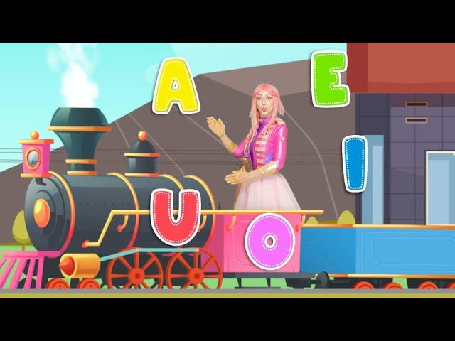 Luli Pampín - EL TREN DE LAS VOCALES   - Official Video