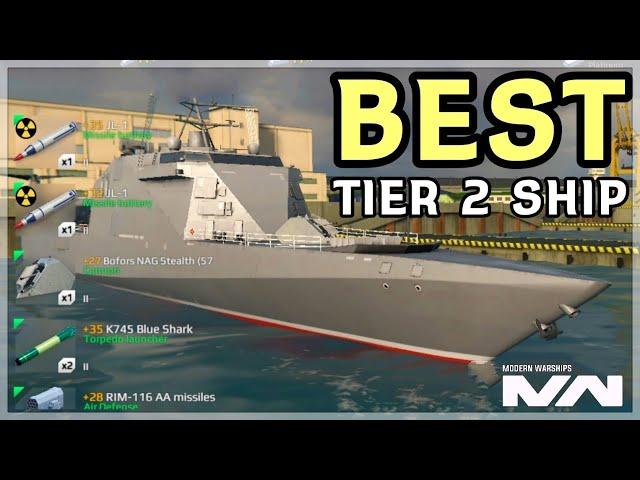 MODERN WARSHIPS: RF DERZKIY || BEST TIER 2 SHIP