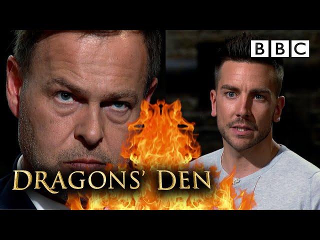 Dragons swoop over ‘flawless' men’s makeup biz | Dragons' Den - BBC