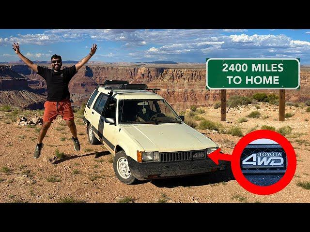 I Bought A 39 Year Old Toyota And Tried Driving It 2400 Miles Home (Might Not Make It)