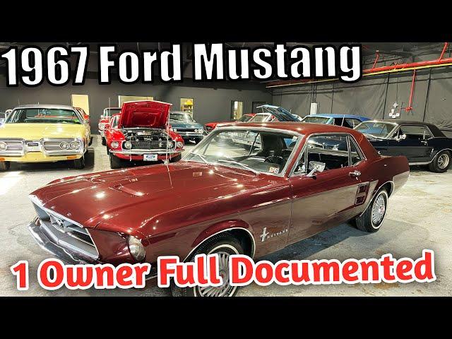 1967 Ford Mustang SOLD l 1 Owner Fully Documented l Bob Evans Classics