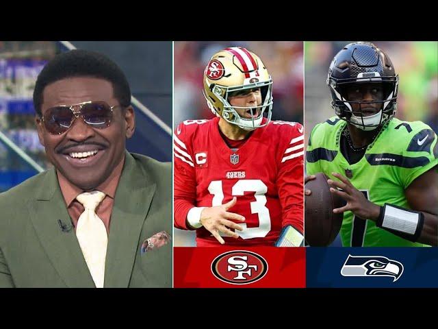 Michael Irvin BOLD predicts to 49ers vs Seahawks: Without CMC, Brock Purdy will outplay Geno Smith?