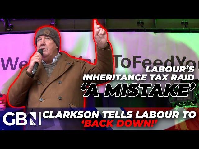 Jeremy Clarkson SCOLDS the BBC for playing 'mouthpiece' to 'INFERNAL' Labour in farmers rally speech