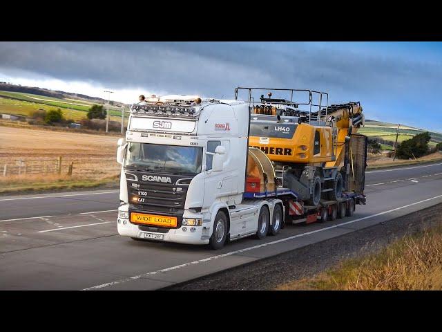 Truck Spotting in Scotland - A1, East Lothian