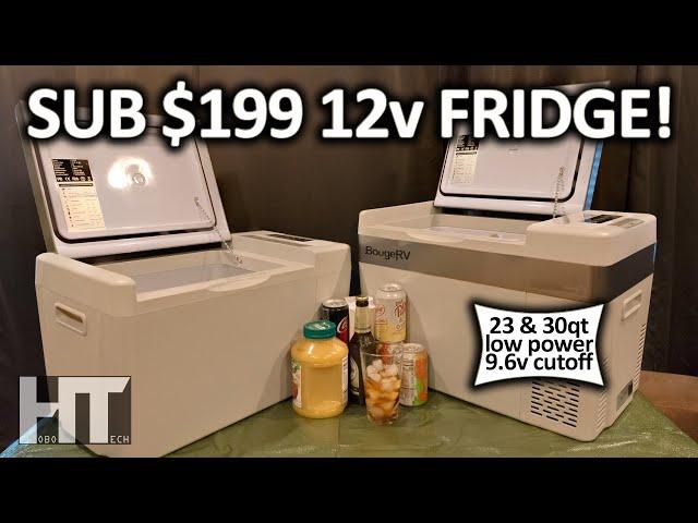 DIRT CHEAP BougeRV 23 | 30 Quart 12v Compressor Refrigerator Freezer Review