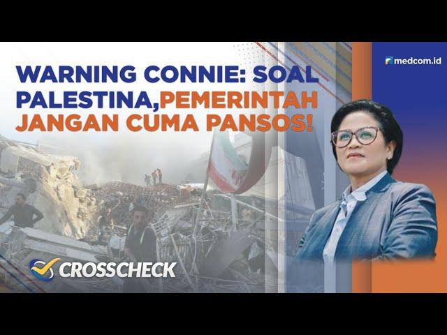 WARNING CONNIE SOAL PERANG IRAN - ISRAEL - DAN PALESTINA