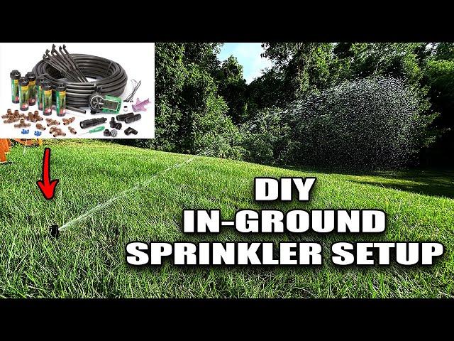 How to Install a In-Ground Sprinkler System - DIY Step By Step Guide