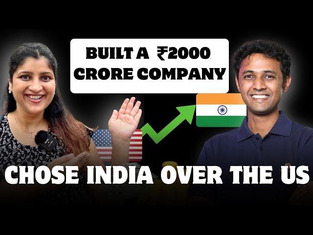 IITian Built a ₹2000 crore company from India |Why He Chose India Over the USA |Albeli Ritu '