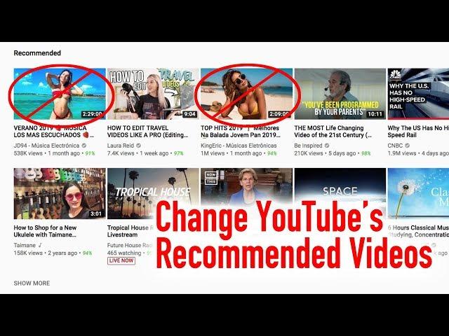 How to Change YouTube's Suggested Videos