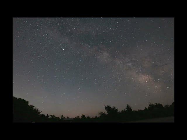 Milky Way Rising Timelapse