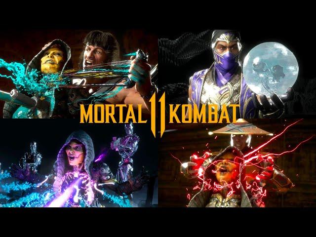 Mortal Kombat 11 - All Fatalities & Stage Fatalities (4K 60FPS)