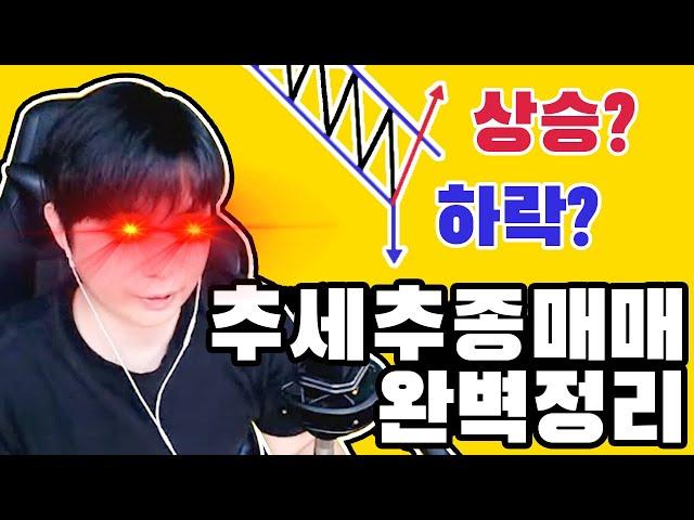 추세추종 매매법, 추세선만 그려도 손실없이 수익 가능한 단타/스윙 기법